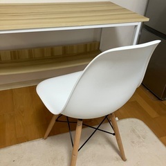 【机＋チェアセット】幅120cm長机＋アイリスオーヤマ椅子（備品・説明書付き）の画像