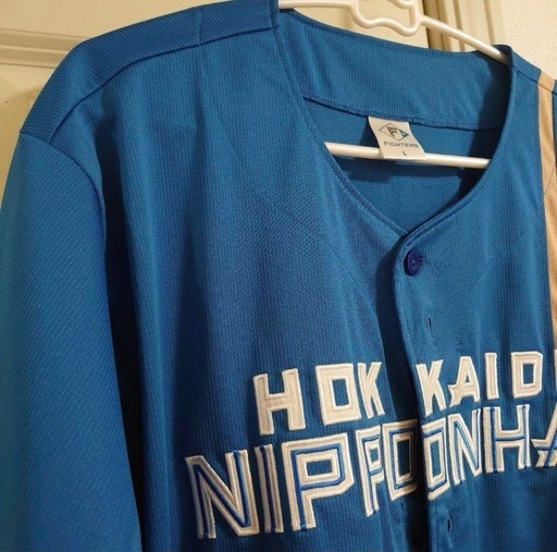 美品未着用 北海道日本ハムファイターズ 松本剛 レプリカユニフォームL