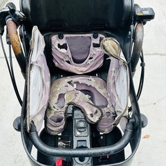 電動自転車　チャイルドシート付きの画像