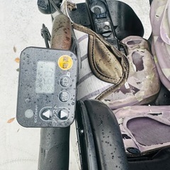 電動自転車　チャイルドシート付きの画像
