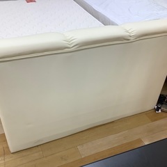 【ラパーク岸和田店】セミダブルベッド　FRANCE BED ホワイトの画像