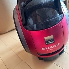 SHARPサイクロン掃除機の画像