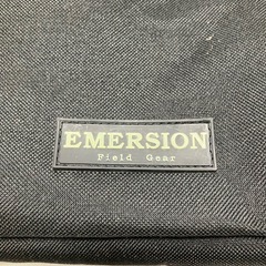 I2510-008 EMERSION ガーメントバッグ ショルダーストラップ付き ブラック 中古の画像