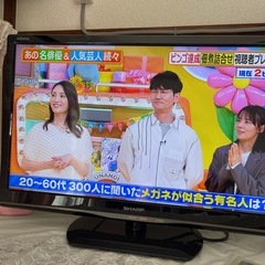 桌上テレビの画像