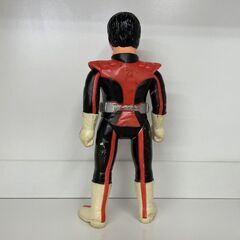 希少 当時物 仮面ライダーストロンガー 約23ｃｍ ソフビ 面取れ 石森プロ 当時物 札幌市手稲区の画像