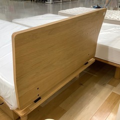 【トレファク　ラパーク岸和田店】シングルベッド　無印良品　木製　ナチュラルの画像