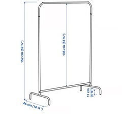 洋服ラックIKEA ２個セットの画像
