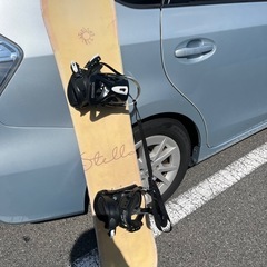 スノーボード　ケース付き　スノボ　レディース　雪遊びの画像
