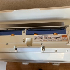 富士通100v4kw自動お掃除機能、お掃除ロボット付きの画像