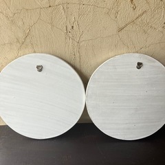 お花の丸い鏡①の画像