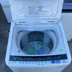 NO B543🌈福岡市内配送設置無料✨🌈BWV80BE5W 洗濯機 8.0kg HITACHI 日立 BW-V80BE5-W エアジェット乾燥 ナイヤガラビート洗浄の画像