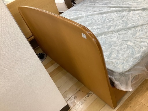 【トレファク　ラパーク岸和田店】ダブルベッド　FRANCE BED ナチュラル