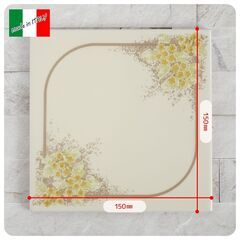 150角タイル　花柄　70枚セットの画像