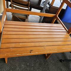 リサイクルショップどりーむ荒田店　No4844　ウッドラック　オープンラック　４段の画像