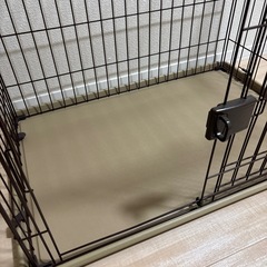 ⭐️ペットケージ ゲージ ブラウン 屋根付き　犬 ⭐️の画像