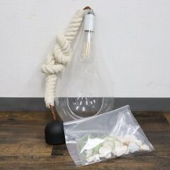 ≪ZC419ジ-③≫ スワン電器 ボタニック ハンギングライト APE-020 吊り下げ照明/天吊ランプ リビング/寝室 インテリア 現状品の画像