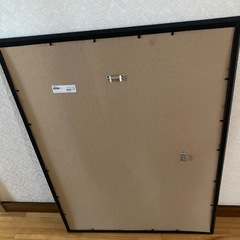 IKEA イケア　額　フレーム　73×53cm 黒の画像