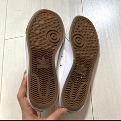 adidas アディダス NIZZA TREFOIL W スニーカー ホワイト　23㎝の画像