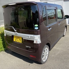 値下げ❗️タント　カスタムRSターボ　H25年式　実走行82000Km 車検R9年7月　左パワースライドドア　フルセグナビ　バックカメラ　ETC  全部込み価格の画像