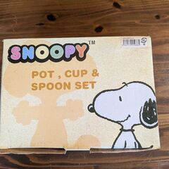 スヌーピーの食器中古品です。の画像