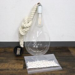 ZC420ジ-④ スワン電器 ボタニック ハンギングライト APE-020 吊り下げ照明/天吊ランプ リビング/寝室 インテリア 現状品の画像