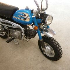 稚内市から　ホンダ　4L　モンキー　75CC　ボアアップ　自賠責付きの画像