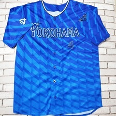 美品、横浜DeNAベイスターズ　度会ユニフォームLの画像