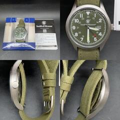 N399　可動[スミス＆ウェッソン] Smith&Wesson ミリタリーウォッチ SWW-1464-OD メンズウォッチ　腕時計　未使用保管品の画像