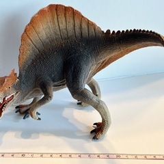口が開く！重量感があるビッグな恐竜3体まとめ売りの画像