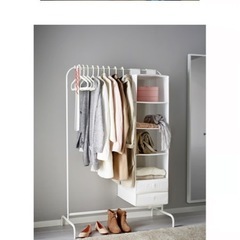 洋服ラックIKEA ２個セットの画像