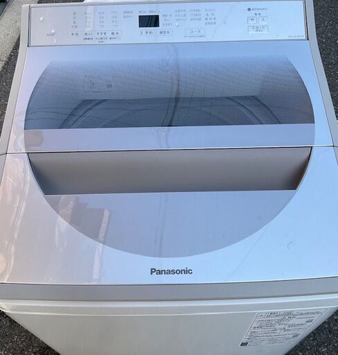 【RKGSE-361】特価！Panasonic/全自動洗濯機/10kg/NA-FA100H8/中古品/2020年製/店頭引取推奨商品/弊社近隣配達も可/即決あり