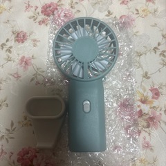 スマホスタンド付き2WAYファン　2個の画像