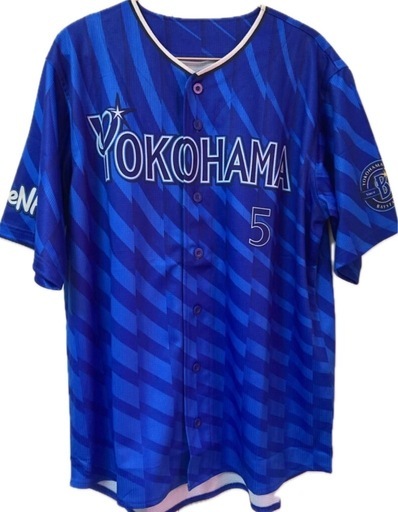 美品未着用　横浜DeNAベイスターズ　松尾ユニフォームL