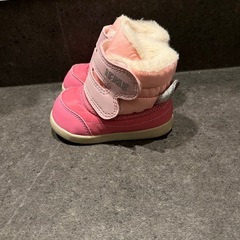 12.5cm  女の子ベビー スノーブーツの画像