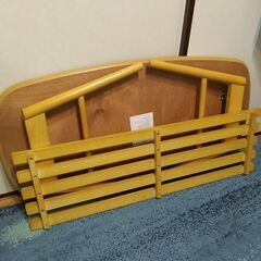 不二貿易 コーヒーテーブル棚付き 折りたたみの画像
