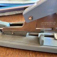 ホッチキス　大きめ　MAXの画像