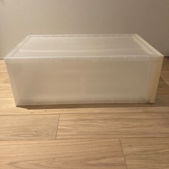 無印良品　プラスチックケース　透明　引き出し　0円の画像