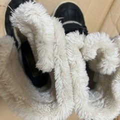 GT HAWKINS キッズ ウィンターブーツ 17cm ブラック 裏ボアの画像