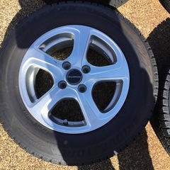 175/70R14 アルミホイール付スタッドレスタイヤ4本セットの画像