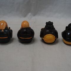 [1559]七福神　 陶器 　置物 　７体セット　縁起物　開運　レトロの画像