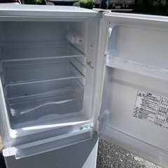 ニトリ　2ドア冷蔵庫　N グラシア NTR-106WH 2020年製の画像