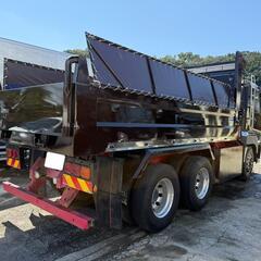 【お問い合わせ番号　454-082】 三菱ふそう　ダンプ 型式QKG-FV60VX 最大積載9,300kg　走行距離44万km 380PS 7速　2デフ　平成27年式　車検付きの画像