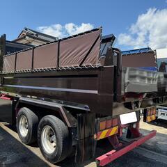 【お問い合わせ番号　454-082】 三菱ふそう　ダンプ 型式QKG-FV60VX 最大積載9,300kg　走行距離44万km 380PS 7速　2デフ　平成27年式　車検付きの画像
