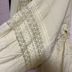 新品未使用品　レーヨンレーストップスの画像