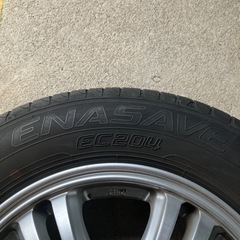 軽自動車／国産ノーマルタイヤ＆アルミホイール4本セット／溝ありの画像