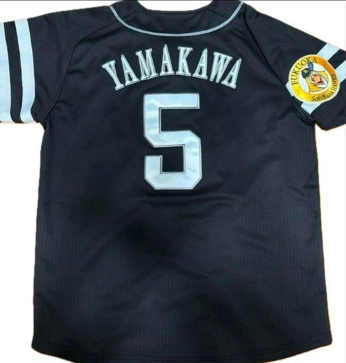 コレクション 美品未着用 ソフトバンクホークス 山川穂高ユニフォーム