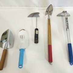 △ 農具 耕具 こうぐ 鎌 カマ スコップ 鍬 クワ等 11点おまとめ サビ、記名有り 現状渡しの画像