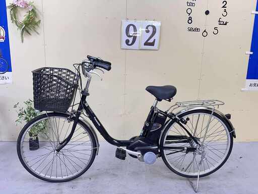 092整備済新基準パナソニック電動アシスト自転車24インチ中古車