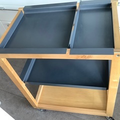 IKEA キッチンワゴン 収納の画像