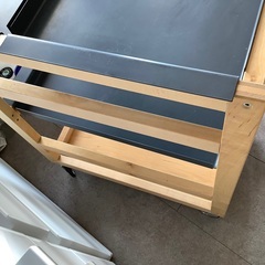 IKEA キッチンワゴン 収納の画像